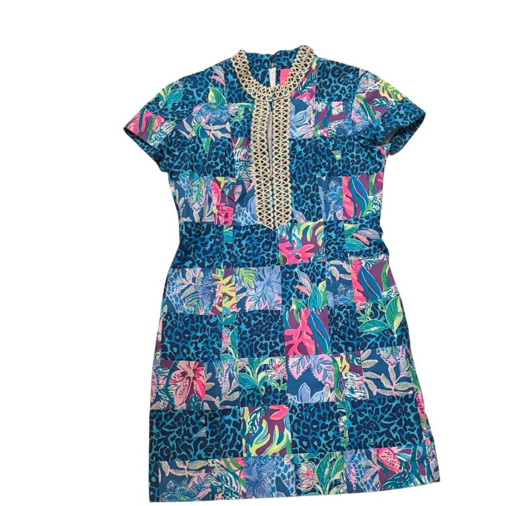 Lilly Pulitzer Multi Pop-Up Lilly’s Party Patch Dress